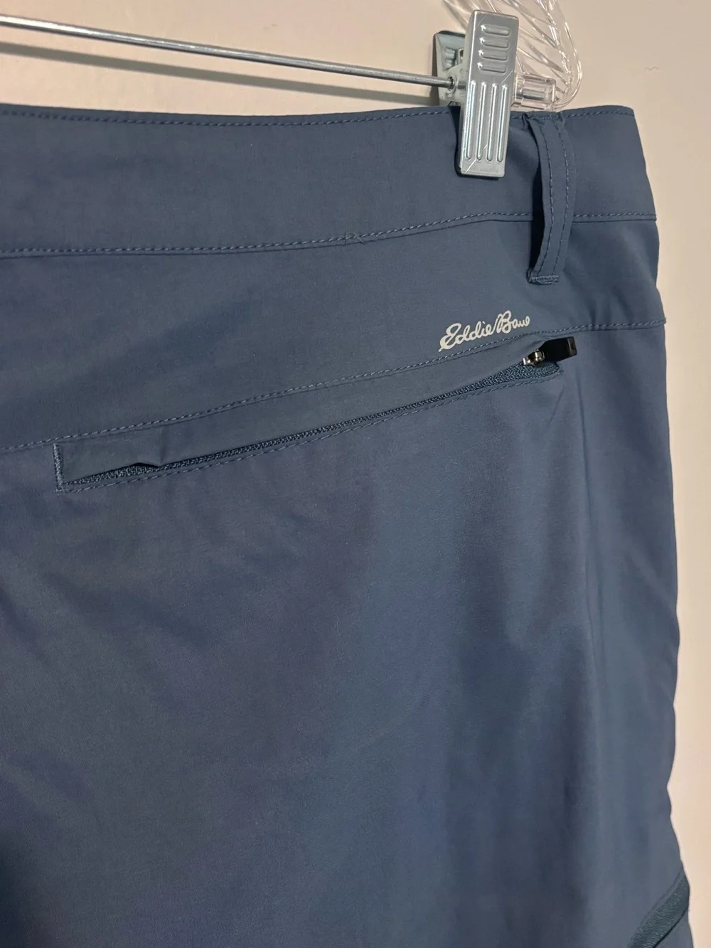 Bundle of Two Eddie Bauer Khaki and Blue Flat Front Men's Shorts